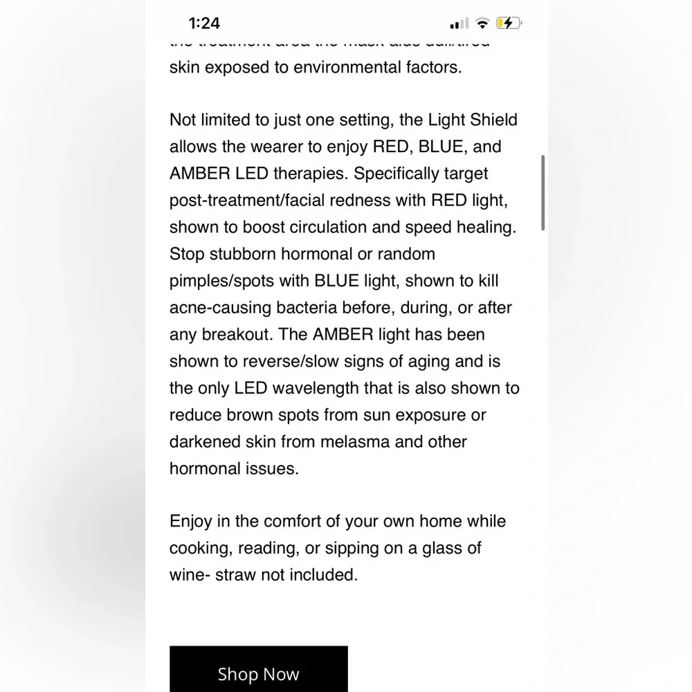 LED Light Therapy Mask